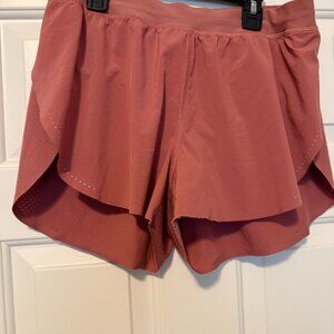 pinkish lululemon shorts size 8